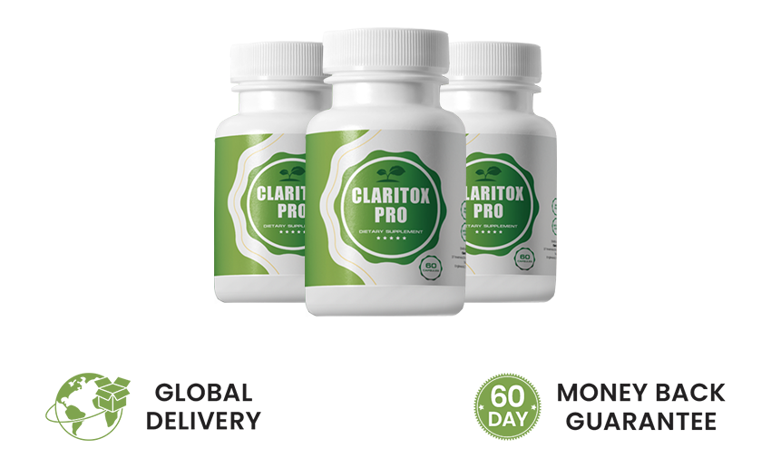 3 Bottles of Claritox Pro