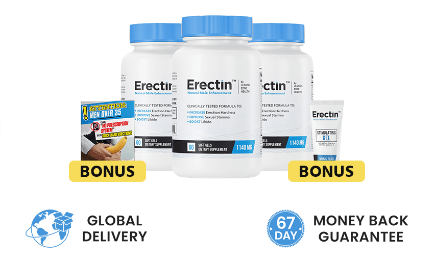3 Bottles of Erectin