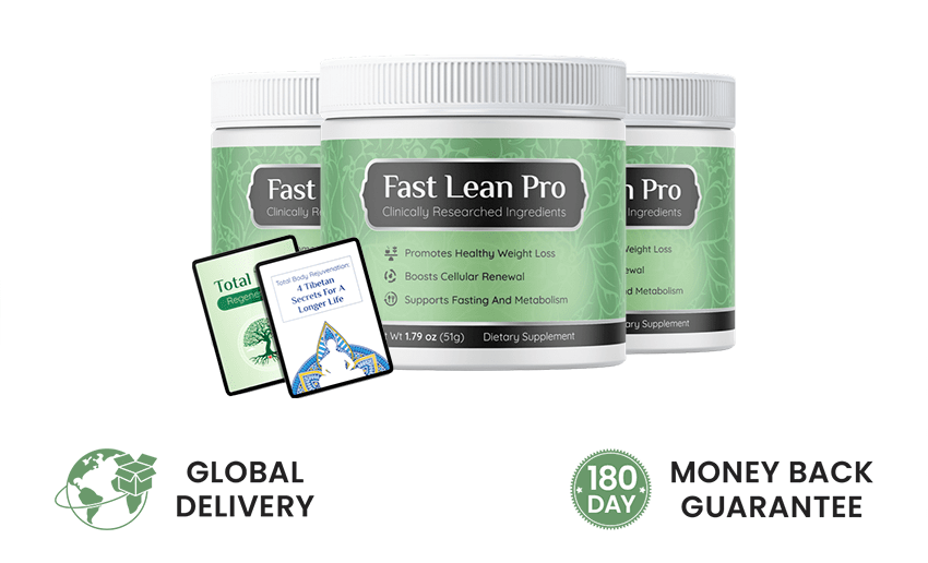 3 Jars of Fast Lean Pro