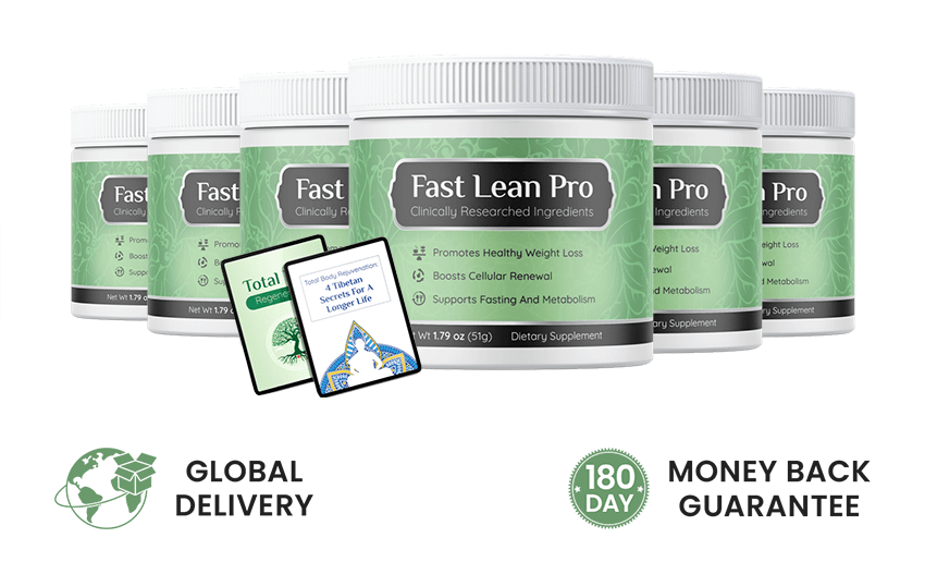6 Jars of Fast Lean Pro