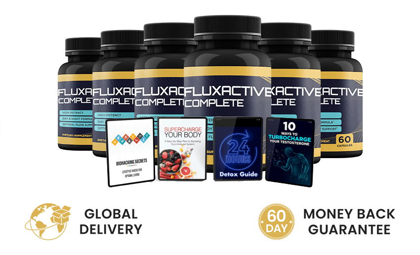 6 Bottles of Fluxactive Complete