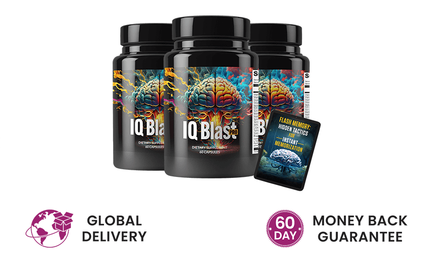 3 Bottles of IQ Blast Pro