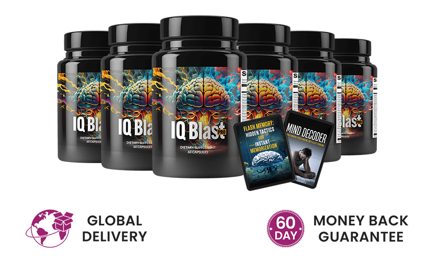 6 Bottles of IQ Blast Pro