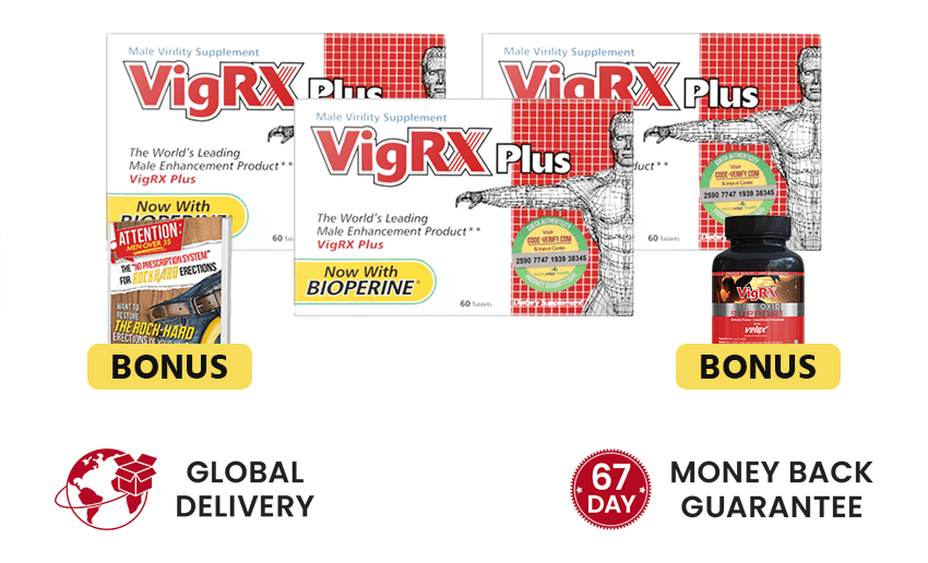 3 Boxes of VigRX Plus